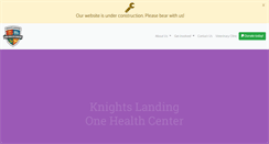 Desktop Screenshot of knightslandingclinic.org